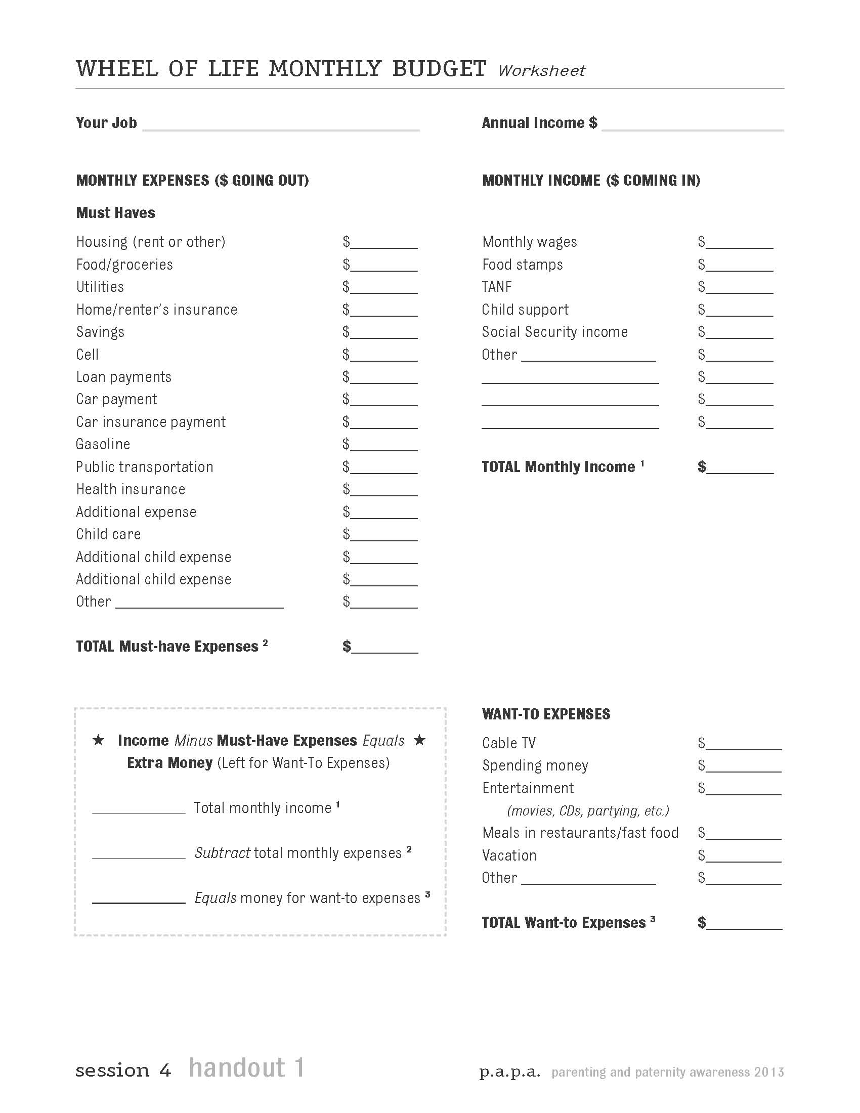 FREE 59 Monthly Budget Worksheet Samples in PDF - PDF Gate